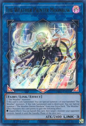 The Weather Painter Moonbow [DIFO-EN050] Ultra Rare - Trinity Hobby