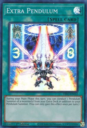 Extra Pendulum [DIFO-EN052] Super Rare - Trinity Hobby