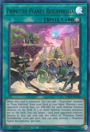 Primitive Planet Reichphobia [DIFO-EN058] Ultra Rare - Trinity Hobby