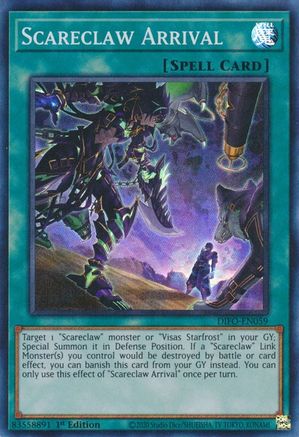 Scareclaw Arrival [DIFO-EN059] Super Rare - Trinity Hobby