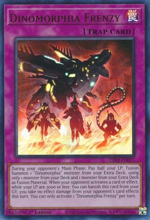 Dinomorphia Frenzy [DIFO-EN077] Ultra Rare - Trinity Hobby