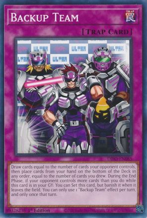 Backup Team [DIFO-EN085] Common - Trinity Hobby