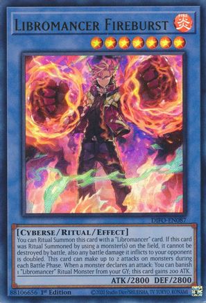 Libromancer Fireburst [DIFO-EN087] Ultra Rare - Trinity Hobby