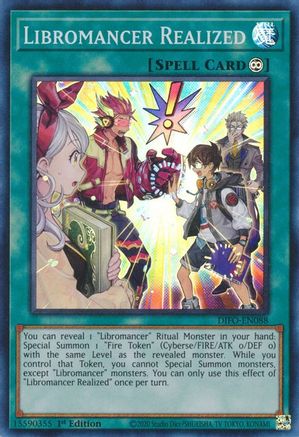 Libromancer Realized [DIFO-EN088] Super Rare - Trinity Hobby