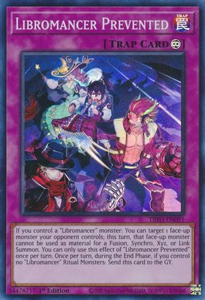 Libromancer Prevented [DIFO-EN091] Super Rare - Trinity Hobby