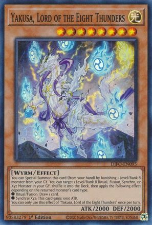 Yakusa, Lord of the Eight Thunders [DIFO-EN095] Super Rare - Trinity Hobby