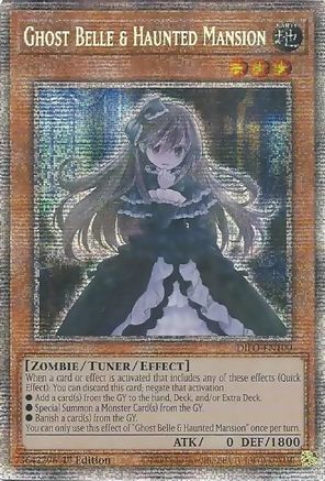 Ghost Belle & Haunted Mansion [DIFO-EN100] Starlight Rare - Trinity Hobby