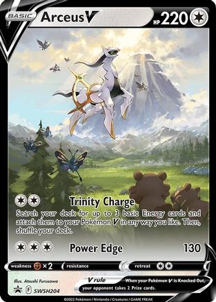 Arceus V (SWSH204) [Sword & Shield: Black Star Promos] - Trinity Hobby