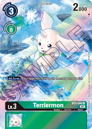 Terriermon [BT3-046] (Tamer's Card Set 1) [Release Special Booster Promos] - Trinity Hobby
