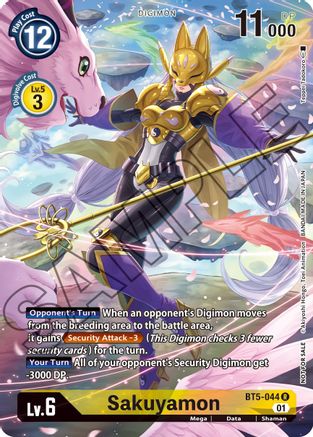Sakuyamon [BT5-044] (Tamer's Card Set 1) [Battle of Omni Promos] - Trinity Hobby