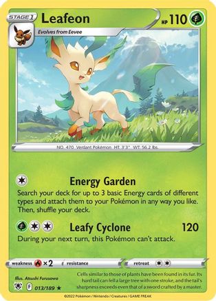 Leafeon (013/189) [Sword & Shield: Astral Radiance] - Trinity Hobby