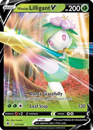 Hisuian Lilligant V (017/189) [Sword & Shield: Astral Radiance] - Trinity Hobby
