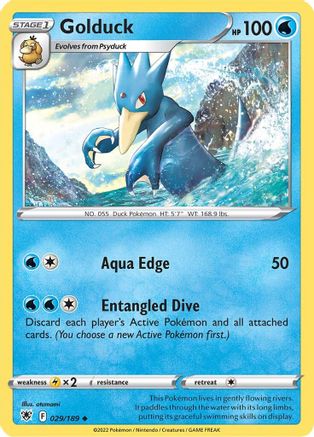 Golduck (029/189) [Sword & Shield: Astral Radiance] - Trinity Hobby