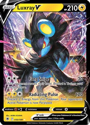 Luxray V (050/189) [Sword & Shield: Astral Radiance] - Trinity Hobby
