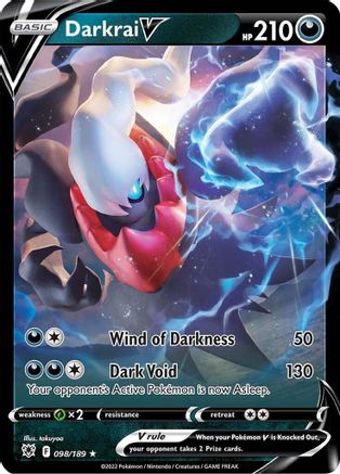 Darkrai V (098/189) [Sword & Shield: Astral Radiance] - Trinity Hobby