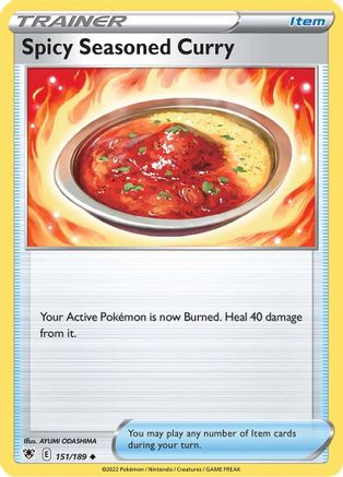 Spicy Seasoned Curry (151/189) [Sword & Shield: Astral Radiance] - Trinity Hobby