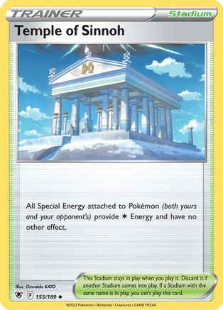 Temple of Sinnoh (155/189) [Sword & Shield: Astral Radiance] - Trinity Hobby