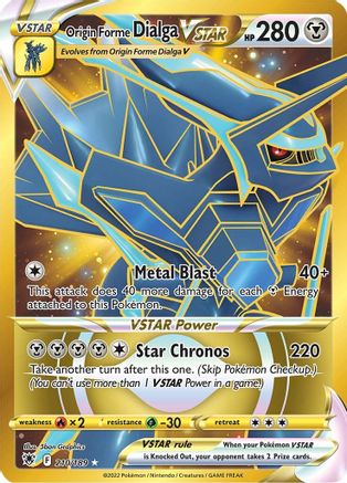 Origin Forme Dialga VSTAR (210/189) [Sword & Shield: Astral Radiance] - Trinity Hobby
