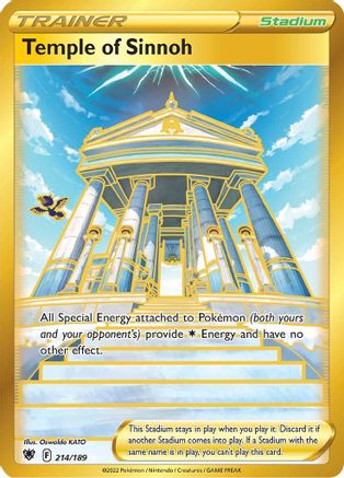 Temple of Sinnoh (214/189) [Sword & Shield: Astral Radiance] - Trinity Hobby
