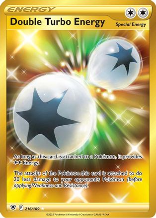 Double Turbo Energy (216/189) [Sword & Shield: Astral Radiance] - Trinity Hobby