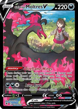 Galarian Moltres V (TG20/TG30) [Sword & Shield: Astral Radiance] - Trinity Hobby