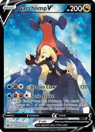 Garchomp V (TG23/TG30) [Sword & Shield: Astral Radiance] - Trinity Hobby