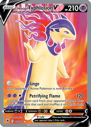 Hisuian Typhlosion V (169/189) [Sword & Shield: Astral Radiance] - Trinity Hobby
