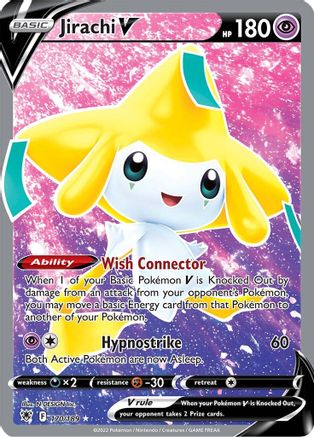 Jirachi V (170/189) [Sword & Shield: Astral Radiance] - Trinity Hobby