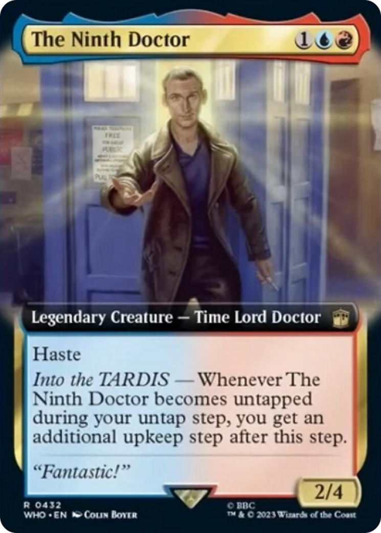 The Ninth Doctor (Extended Art) [Doctor Who] - Trinity Hobby