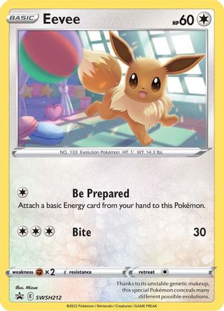 Eevee (SWSH212) [Sword & Shield: Black Star Promos] - Trinity Hobby