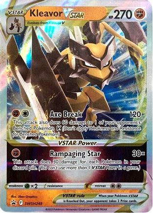 Kleavor VSTAR (SWSH249) [Sword & Shield: Black Star Promos] - Trinity Hobby