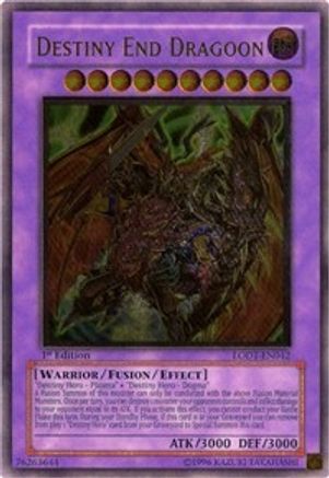 Destiny End Dragoon [LODT-EN042] Ultimate Rare - Trinity Hobby