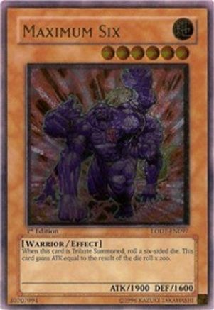 Maximum Six [LODT-EN097] Ultimate Rare - Trinity Hobby