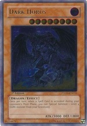 Dark Horus [PTDN-EN016] Ultimate Rare - Trinity Hobby