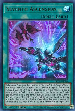 Seventh Ascension [LED9-EN006] Ultra Rare - Trinity Hobby