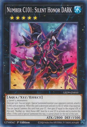 Number C101: Silent Honor DARK [LED9-EN010] Common - Trinity Hobby