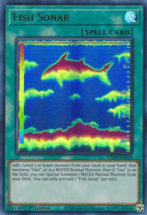 Fish Sonar [LED9-EN020] Ultra Rare - Trinity Hobby