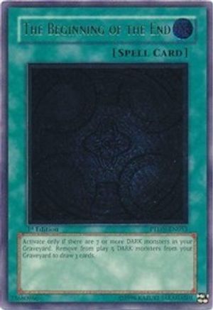 The Beginning of the End [PTDN-EN053] Ultimate Rare - Trinity Hobby