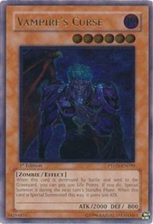 Vampire's Curse [PTDN-EN090] Ultimate Rare - Trinity Hobby