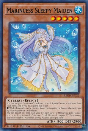 Marincess Sleepy Maiden [LED9-EN032] Rare - Trinity Hobby
