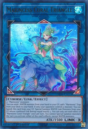 Marincess Coral Triangle [LED9-EN033] Ultra Rare - Trinity Hobby