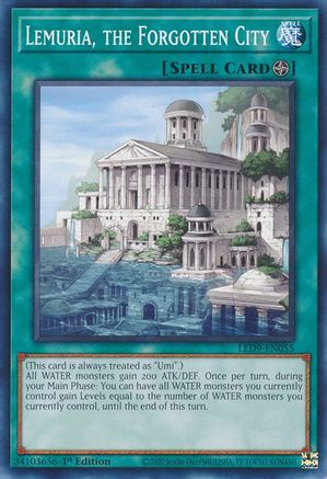 Lemuria, the Forgotten City [LED9-EN055] Common - Trinity Hobby