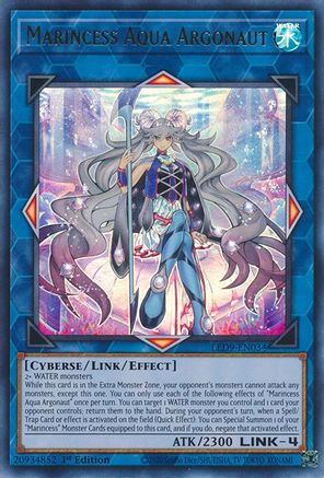 Marincess Aqua Argonaut [LED9-EN034] Ultra Rare - Trinity Hobby