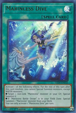 Marincess Dive [LED9-EN035] Ultra Rare - Trinity Hobby