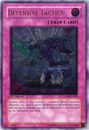 Defensive Tactics [GLAS-EN083] Ultimate Rare - Trinity Hobby