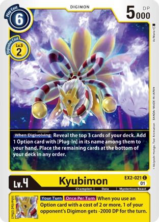 Kyubimon [EX2-021] [Digital Hazard] - Trinity Hobby