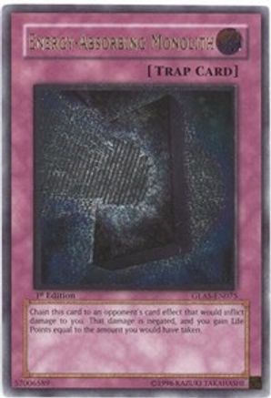 Energy-Absorbing Monolith [GLAS-EN075] Ultimate Rare - Trinity Hobby