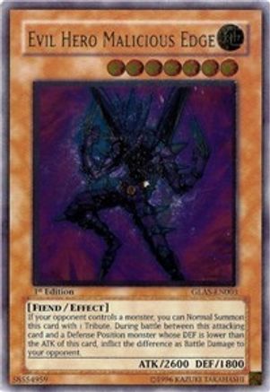Evil Hero Malicious Edge [GLAS-EN003] Ultimate Rare - Trinity Hobby