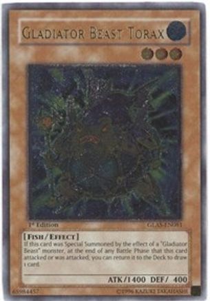Gladiator Beast Torax [GLAS-EN081] Ultimate Rare - Trinity Hobby
