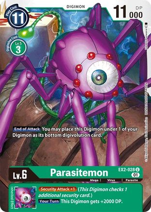 Parasitemon [EX2-028] [Digital Hazard] - Trinity Hobby